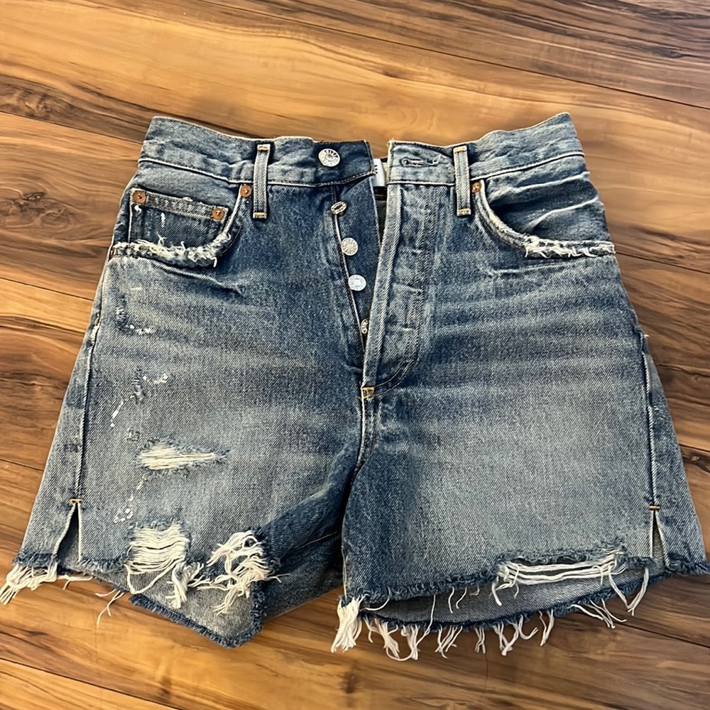 Agolde Dee Short super high rise with original tags!